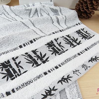 竹炭提花毛巾